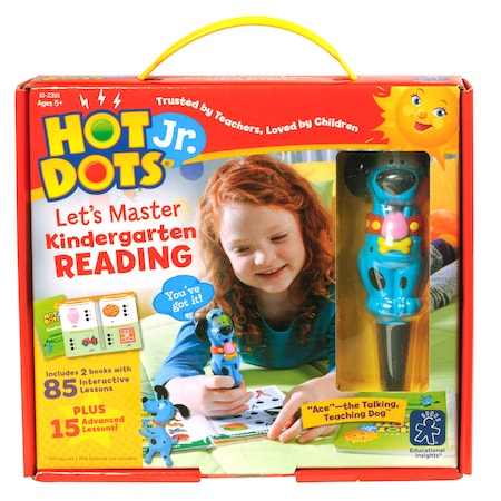 Educational Insights Hot Dots Jr. Let's Master Kindergarten Reading 2391
